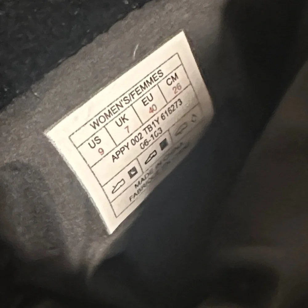 The North Face Black Furry Winter Boots - Picture 5 of 5